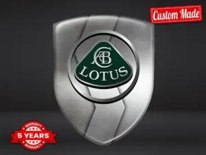 Lotus Emblemas Silicona Auto Profesional Personalizable